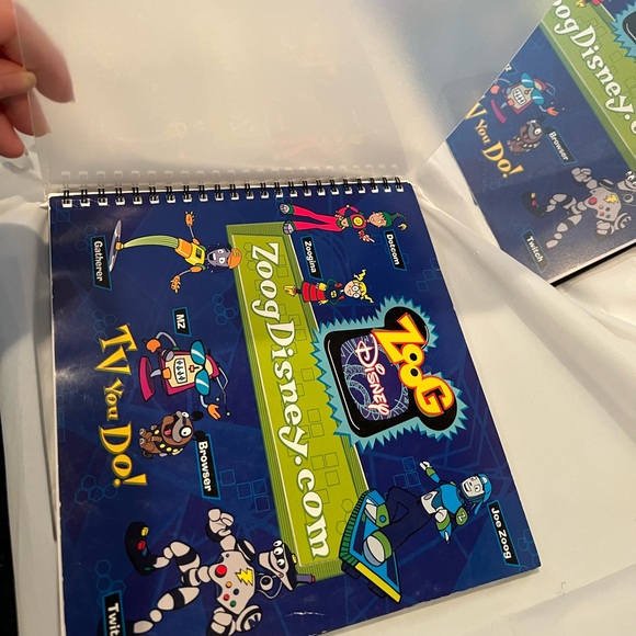 Zoog Disney Notepad Vintage circa ‘98-‘02 - Picture 9 of 10